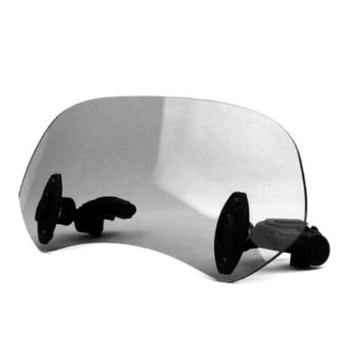 Motorcycle Windshield Extension for Wind Protection and Comfort