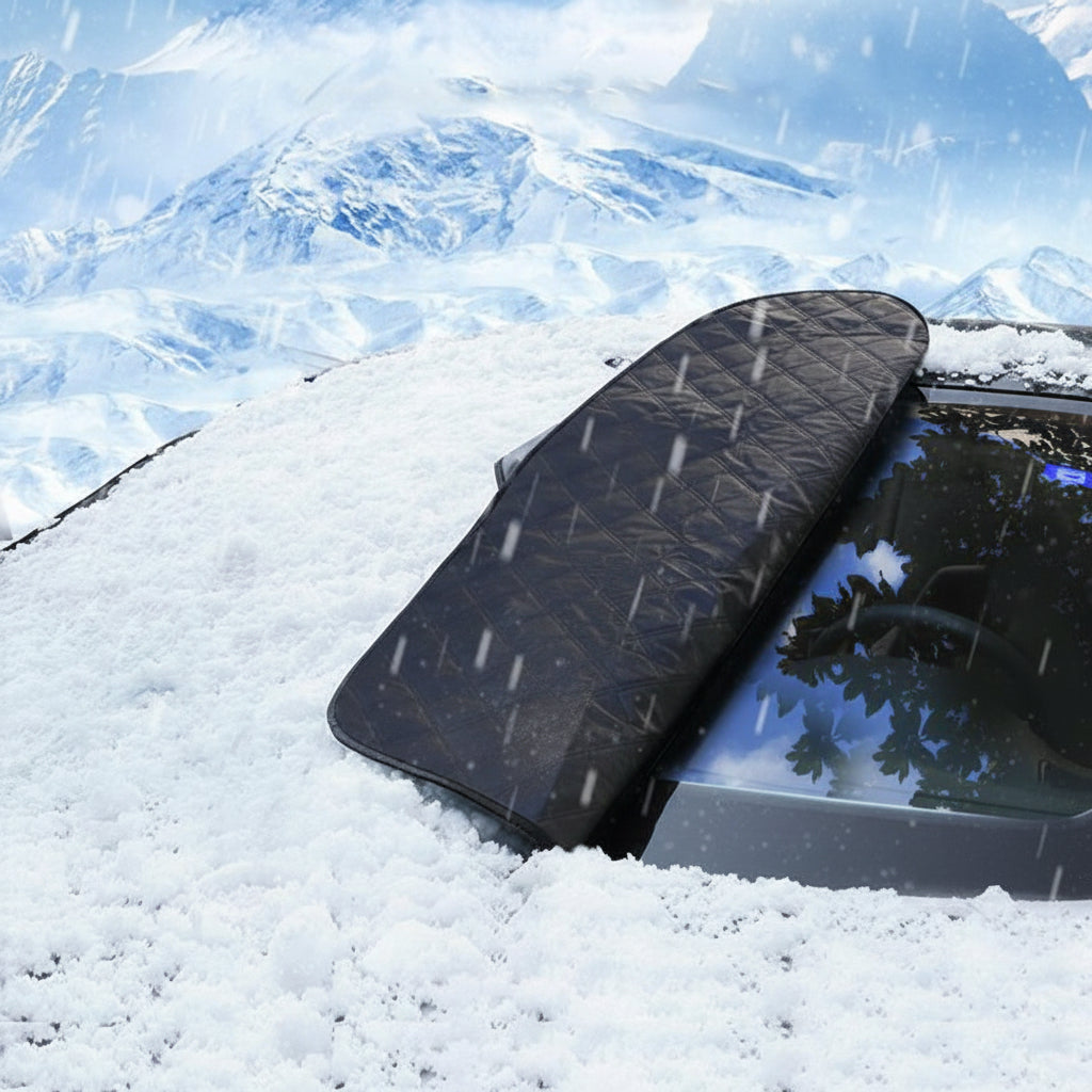 All-Season Windshield Cover for Snow, Ice, and Sun Protection