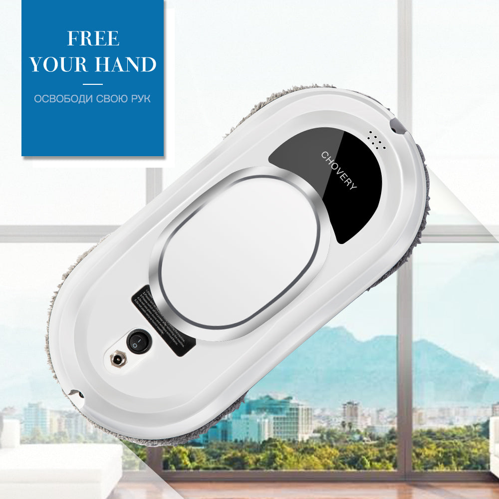 Automatic Glass Cleaner with Remote Control for Windows and Mirrors