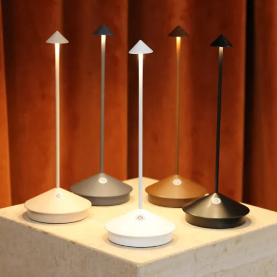 Wireless Rechargeable LED Table Lamp with Dimmable Brightness