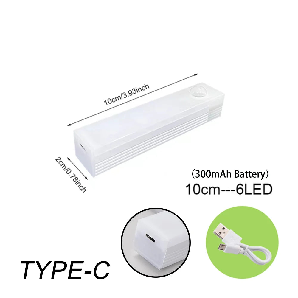 Wireless Rechargeable LED Night Light with Motion Sensor