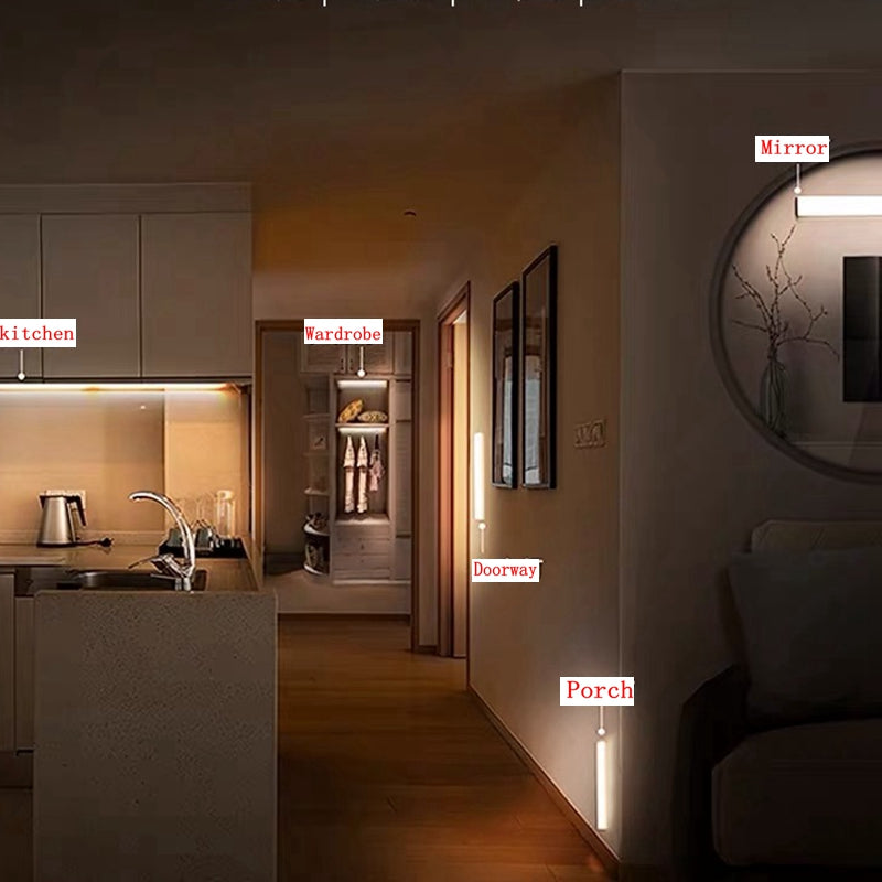 Wireless Rechargeable LED Night Light with Motion Sensor