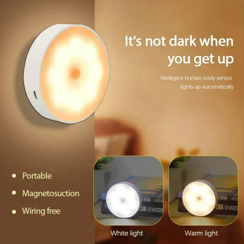 Wireless Motion Sensor Night Light with Smart Infrared Sensor