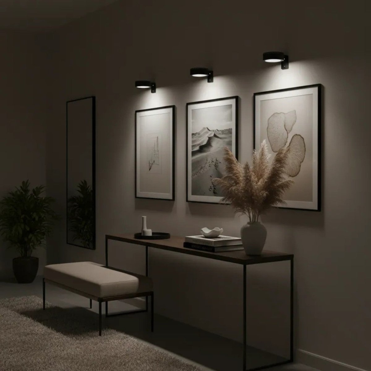 Rechargeable Wireless Wall Picture Light with Multiple Light Modes