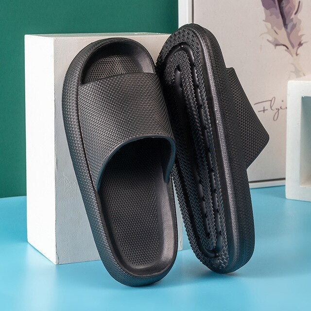 Men's Ergonomic Comfort Slippers with Non-Slip Sole