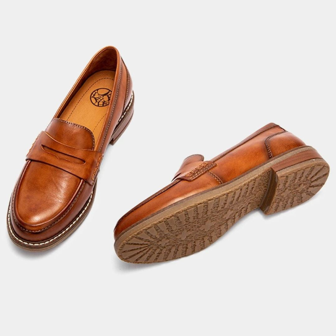 Women's Orthopedic Comfort Loafers with Cushioned Sole