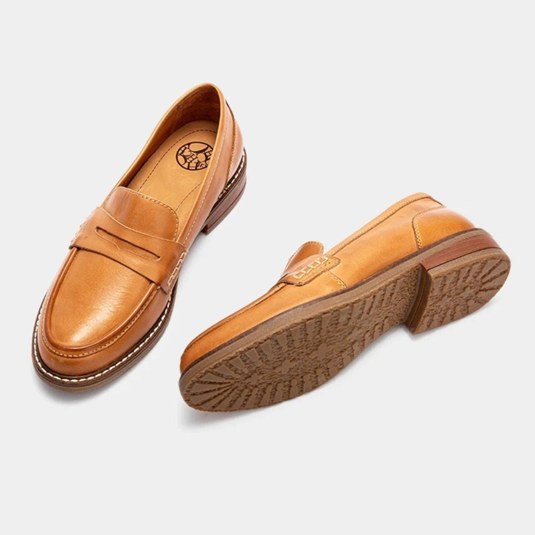 Women's Orthopedic Comfort Loafers with Cushioned Sole