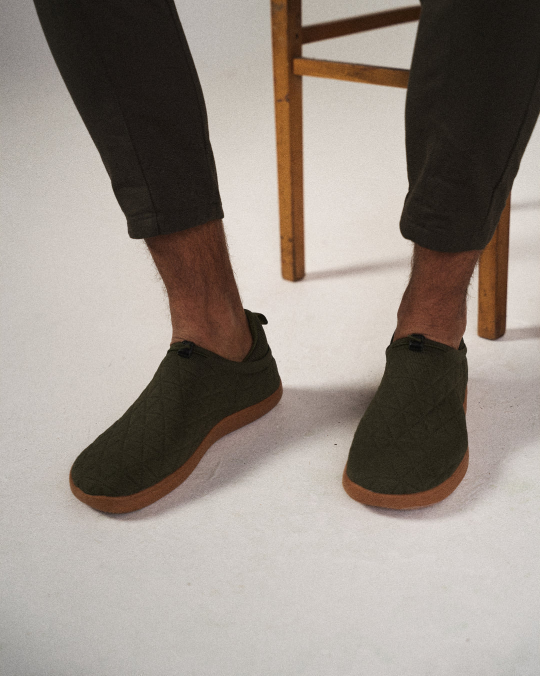 Men's Slip-On Quilted Mesh Sneakers for All-Day Comfort