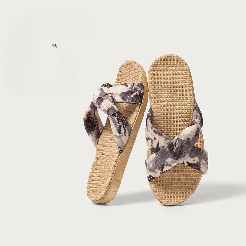 Woven Crisscross Women's Casual Sandals
