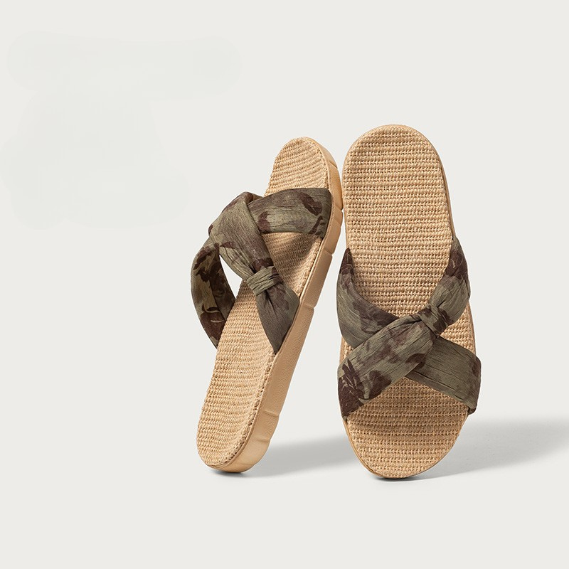 Woven Crisscross Women's Casual Sandals