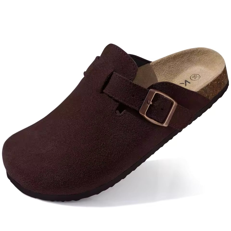 Women's Adjustable Comfort Clogs with Ergonomic Footbed