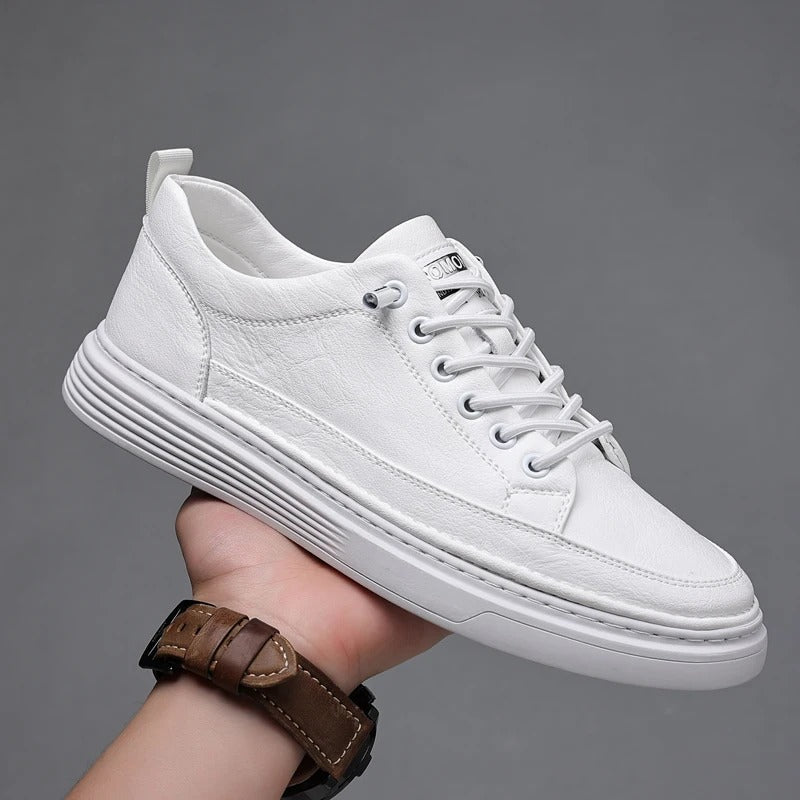 Men's Lightweight Casual Sneakers with Ridged Sole