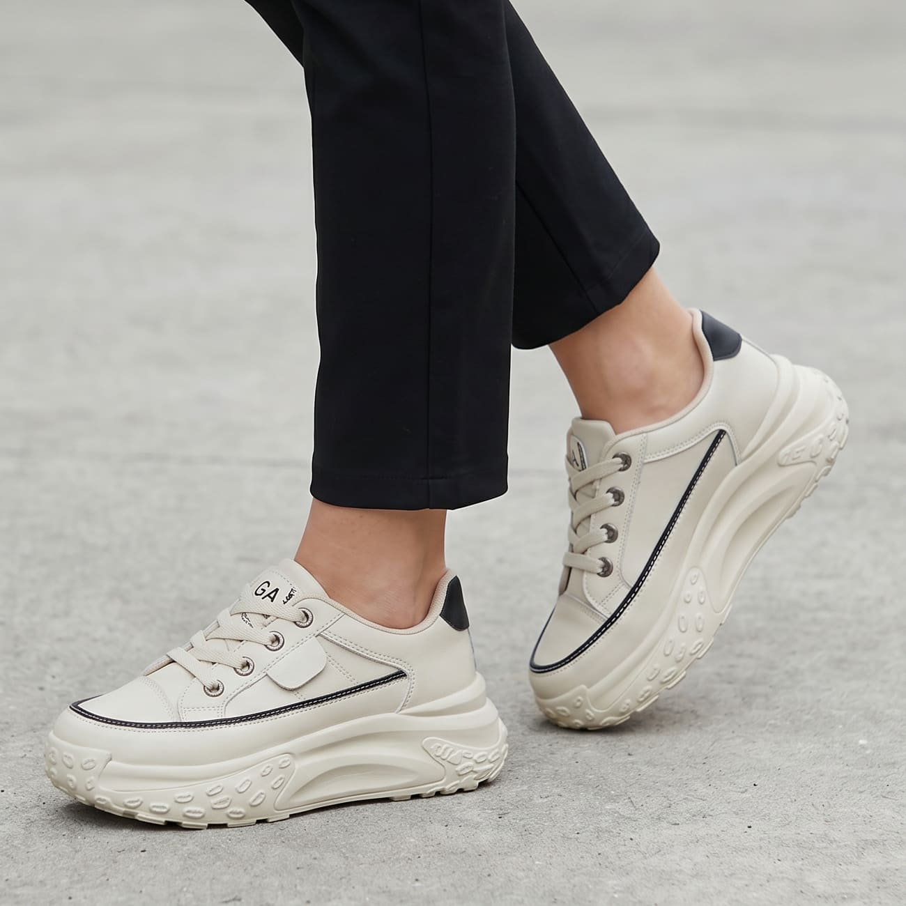 Orthopedic Anti-Slip Walking Shoes with Lightweight Support