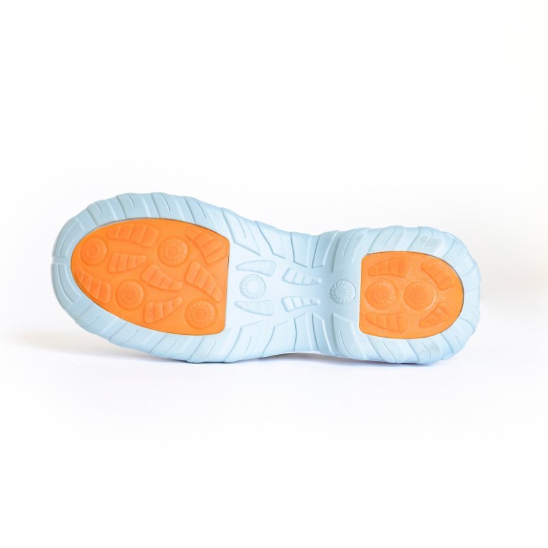 Women's Arctic White Stretch Cushion Shoes with Wide Toe-Box