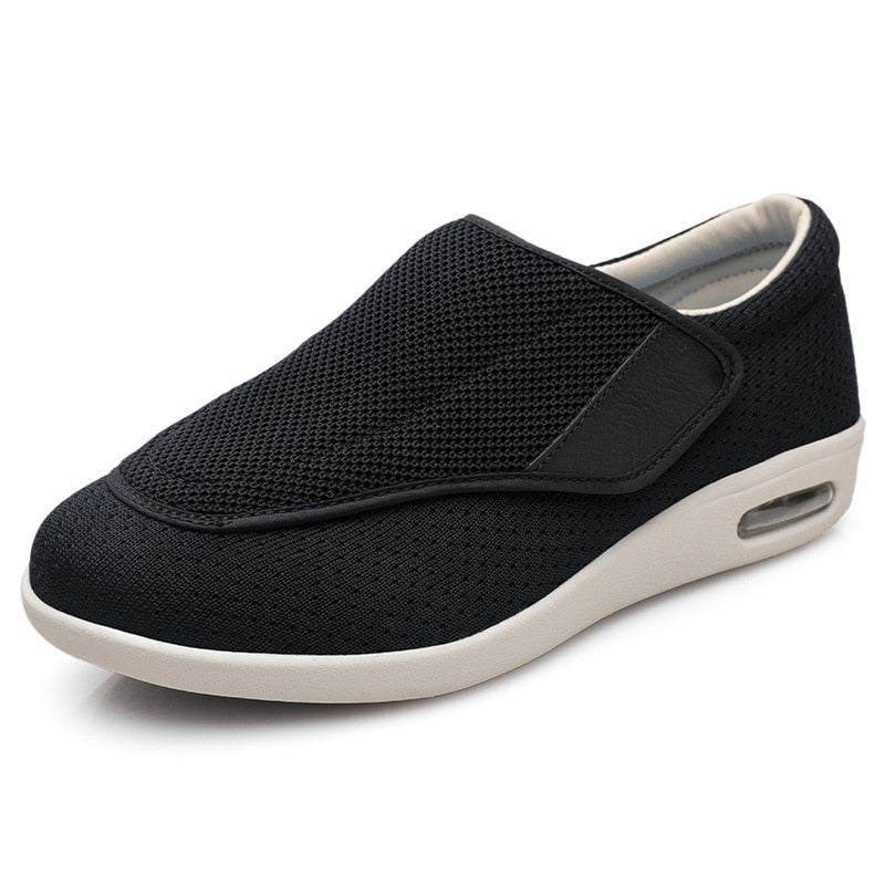 Women's Stretch Wide Comfort Shoes with Adjustable Closure
