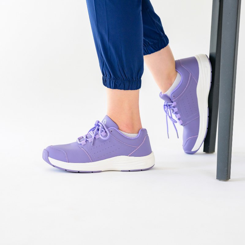 Women's Slip-Resistant Healthcare Work Shoes with Arch Support
