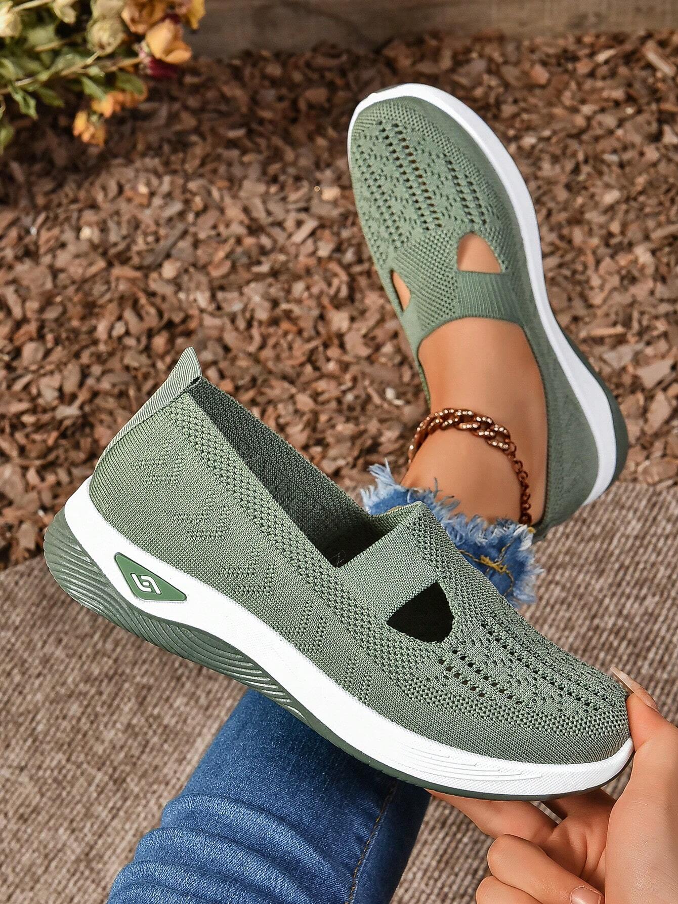 Lightweight Breathable Orthopedic Slip-On Shoes for Women