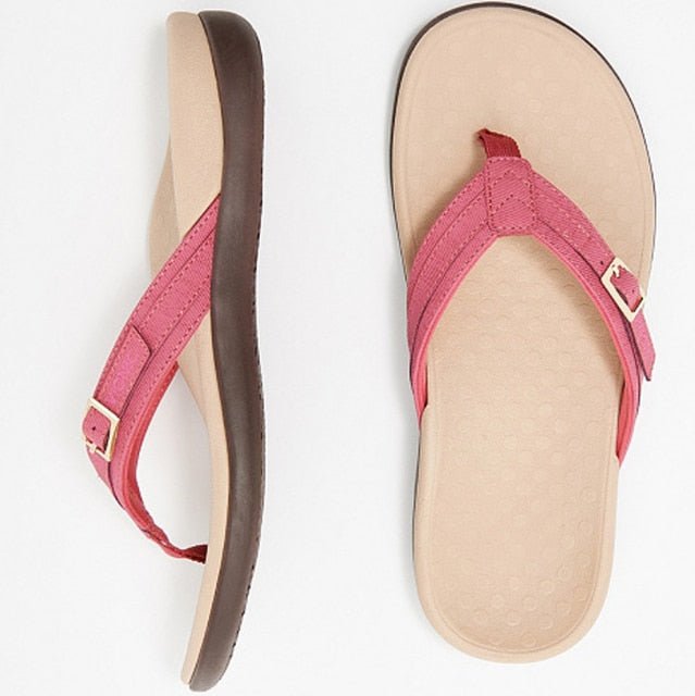 Women's Adjustable Orthopedic Arch Support Flip Flops