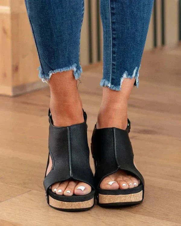 Orthopedic Wedge Sandals with Arch Support for Women