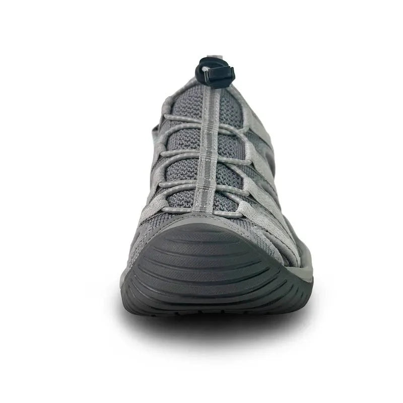 Women's Closed-Toe Hiking Sandals with Elastic Lace