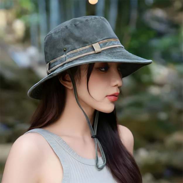 Women's UPF 50+ UV Shield Outdoor Hat with Adjustable Fit