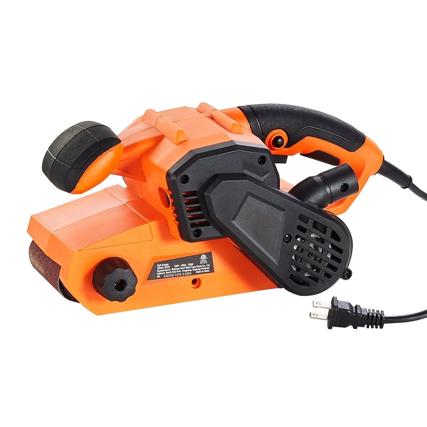 750W Ergonomic Woodworking Sander with Dust Control