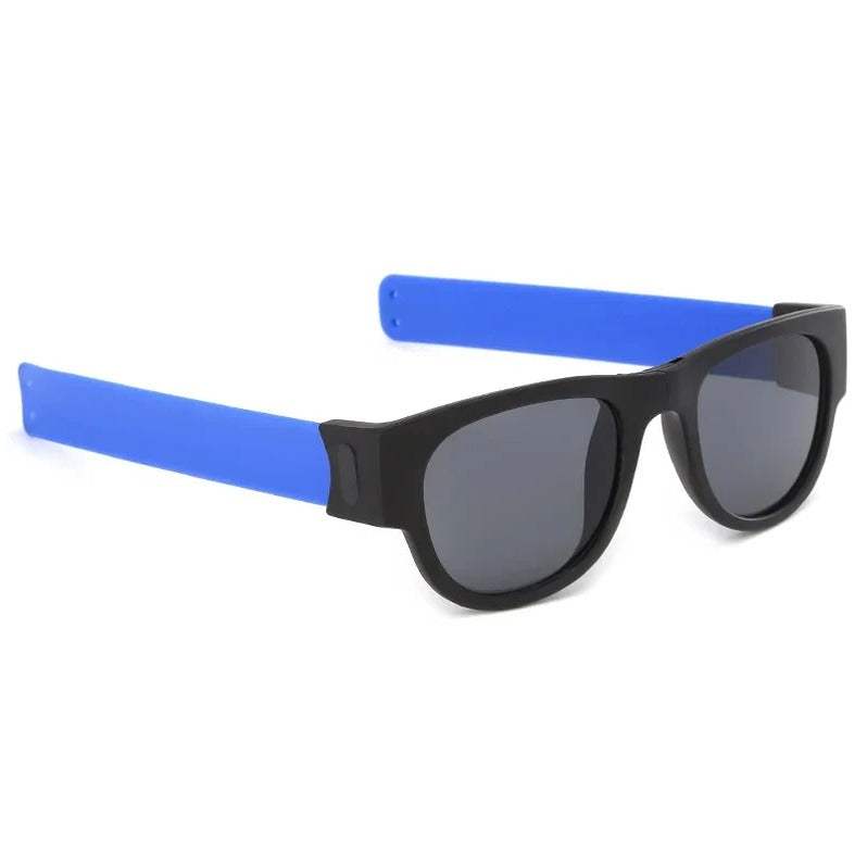 Foldable Polarized Sunglasses with Wrist Wrap