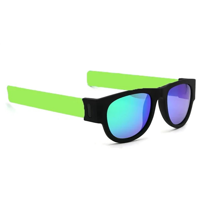 Foldable Polarized Sunglasses with Wrist Wrap