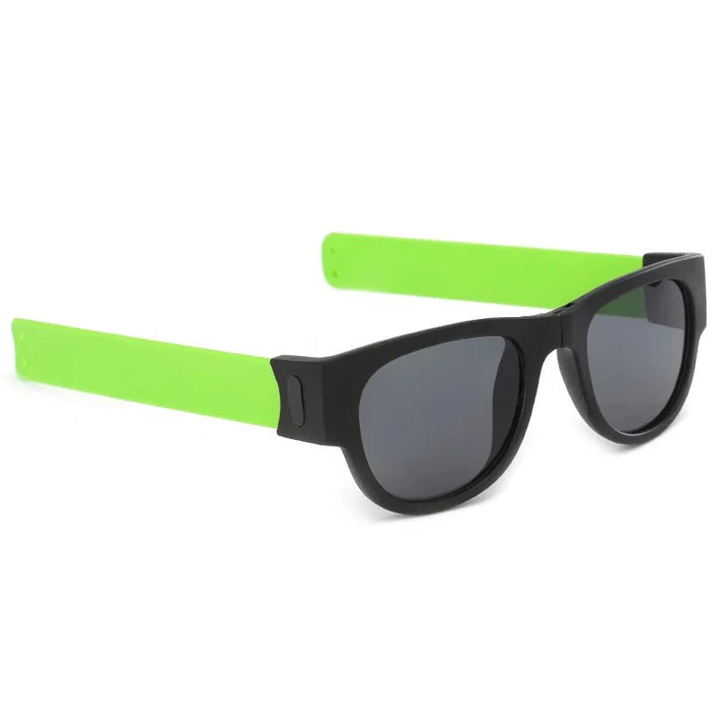 Foldable Polarized Sunglasses with Wrist Wrap