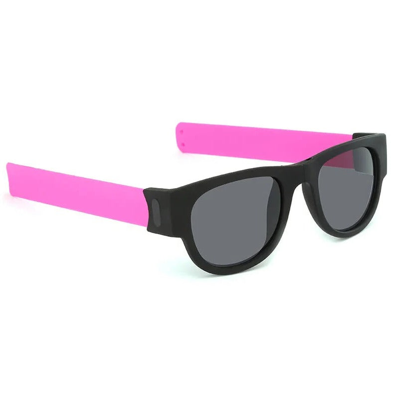 Foldable Polarized Sunglasses with Wrist Wrap