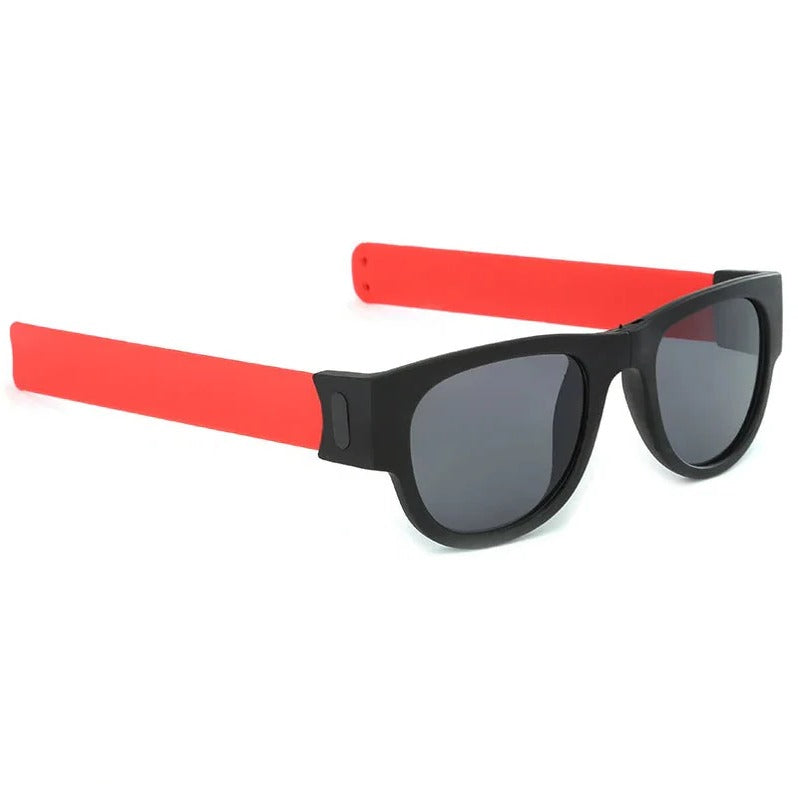Foldable Polarized Sunglasses with Wrist Wrap