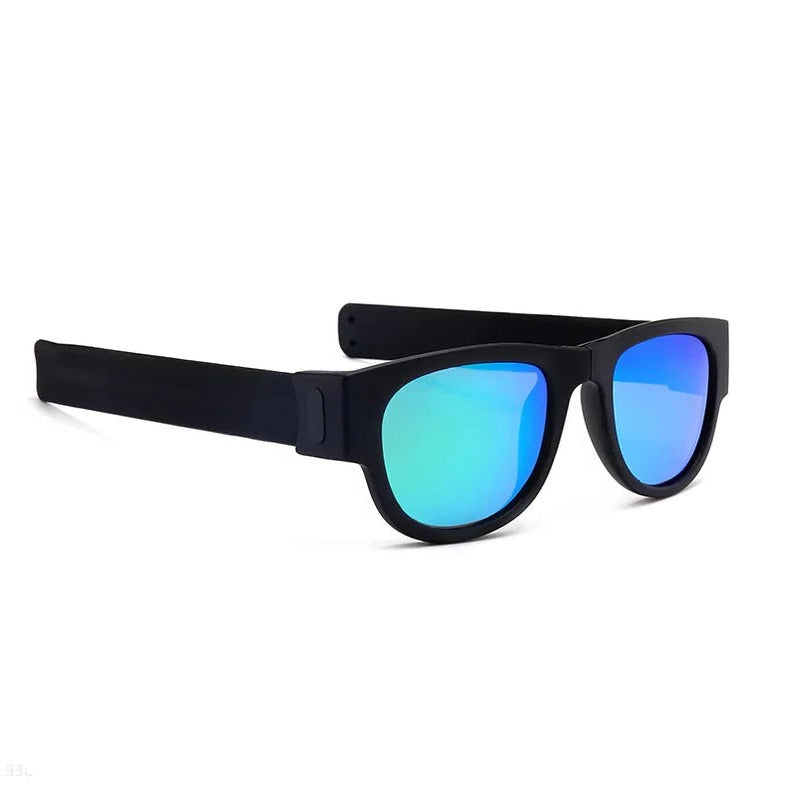 Foldable Polarized Sunglasses with Wrist Wrap