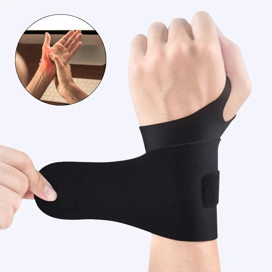 Adjustable Medical Wrist Support for Carpal Tunnel and Tendinitis Relief