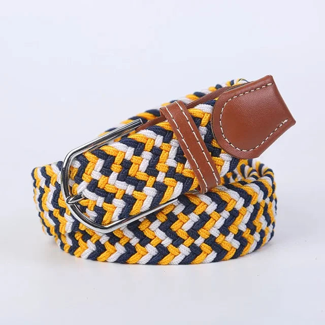 Casual Adjustable Stretch Belt in Elastic Fabric