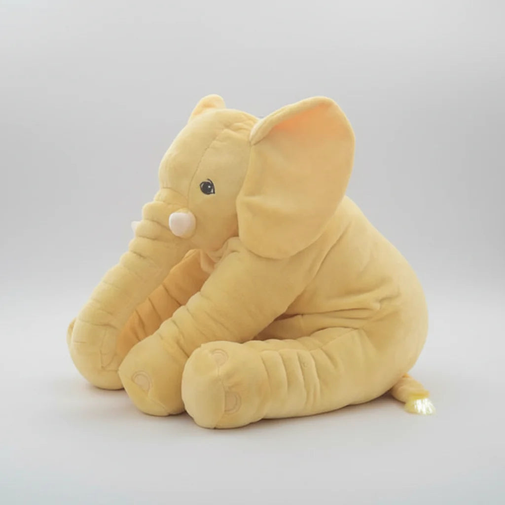 Plush Elephant Cuddle Pillow for Kids and Babies