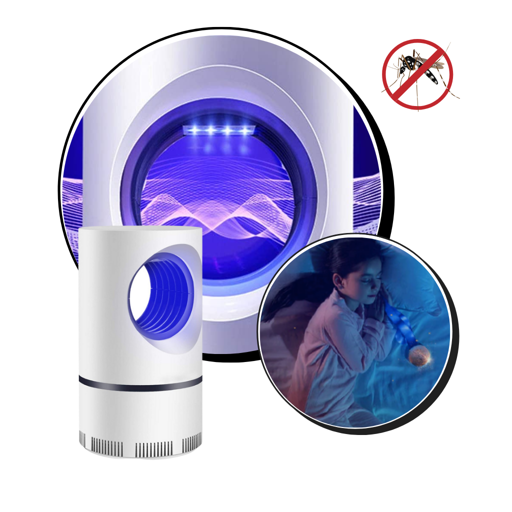 LED Mosquito Repellent Lamp with UV Light and Silent Fan