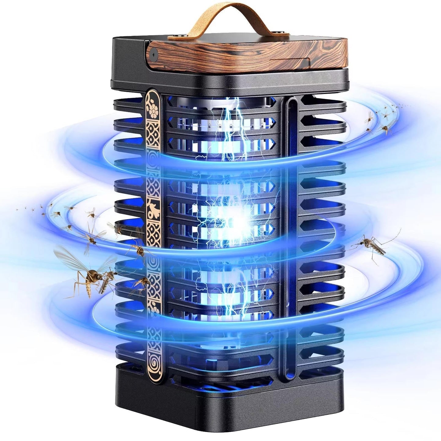 Outdoor Electric Fly Insect Killer with UV Light and Safety Net