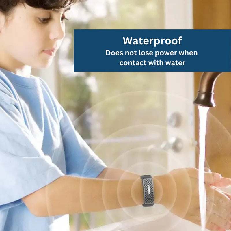 Ultrasonic Mosquito Repellent Bracelet - Eco-Friendly and Adjustable