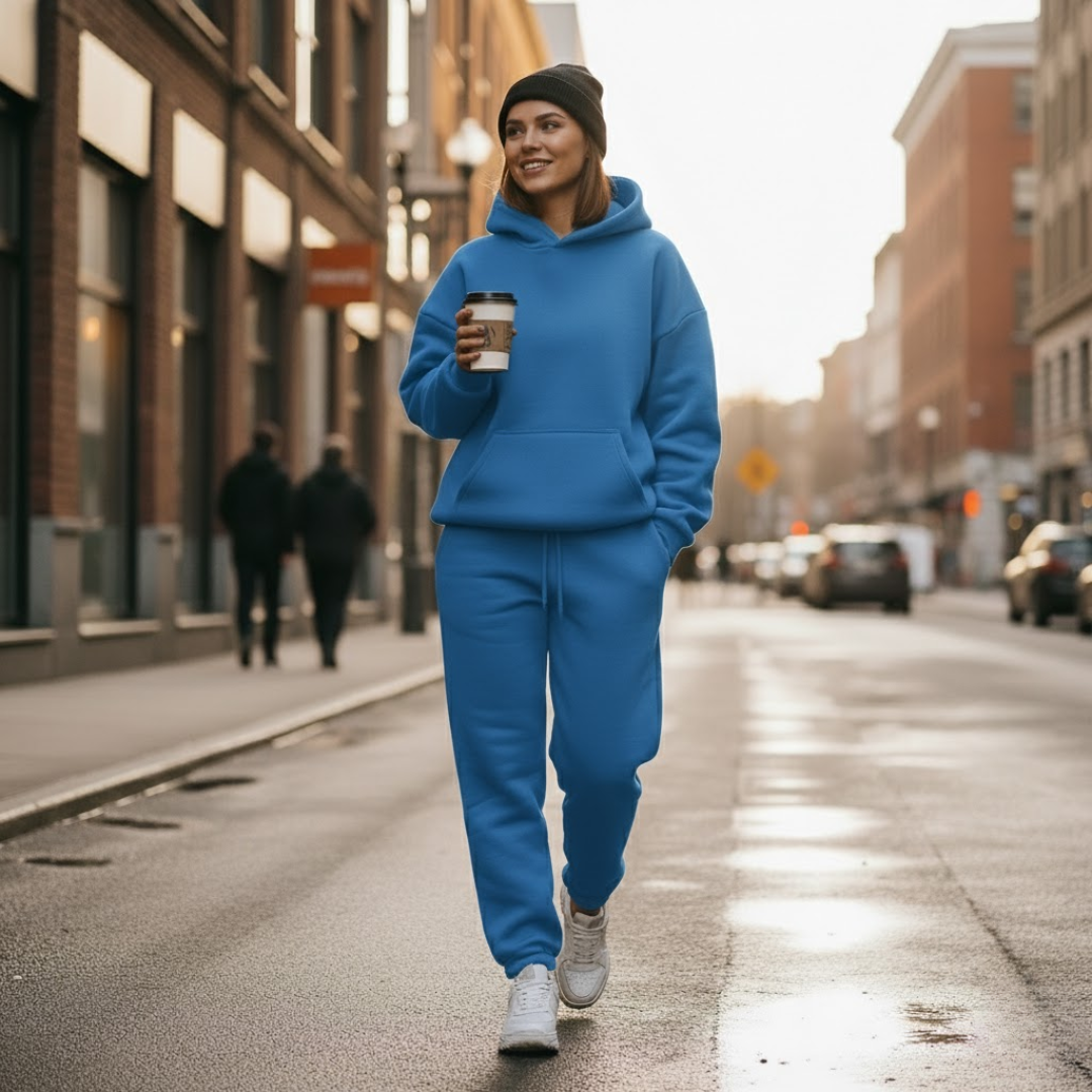 Tailored Jogging Suit for Women - Soft, Stylish, and Comfortable