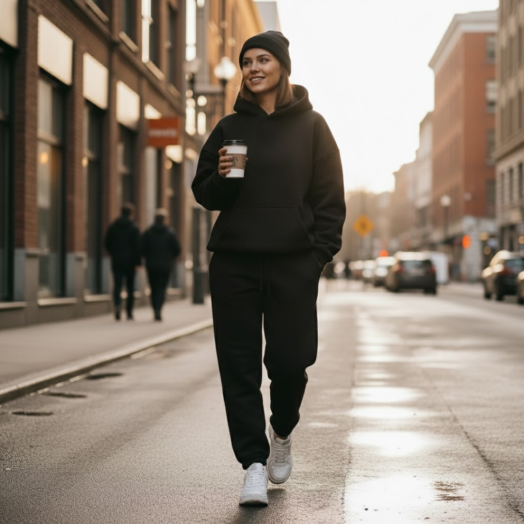 Tailored Jogging Suit for Women - Soft, Stylish, and Comfortable