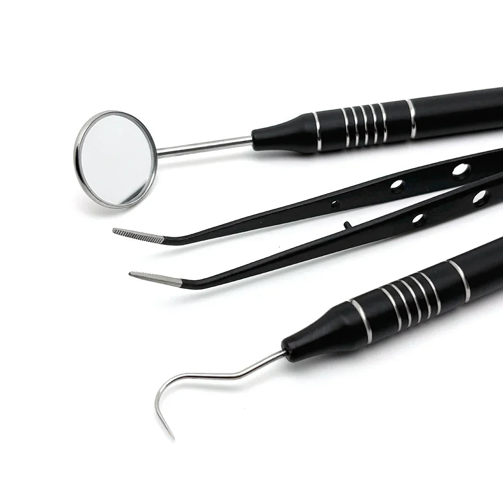 Minimalist Stainless Steel Dental Care Set