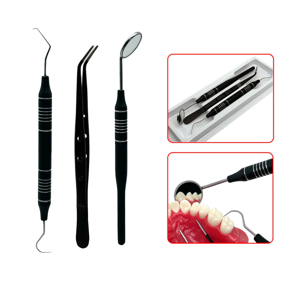 Minimalist Stainless Steel Dental Care Set