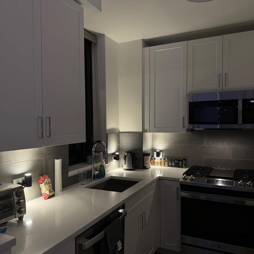 Automatic LED Wall Lamp with Light Sensor for Hallways and Bathrooms