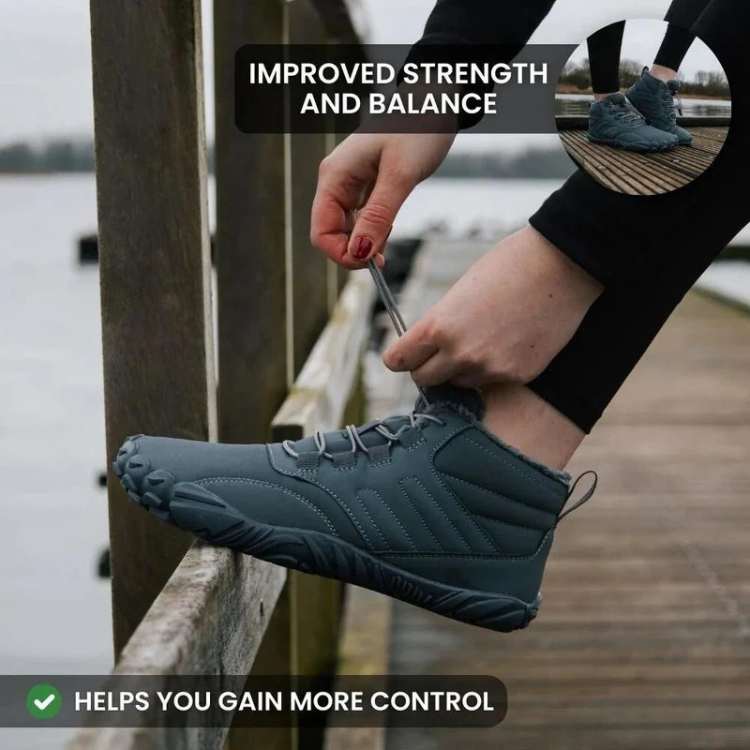 Non-Slip Waterproof Barefoot Winter Shoes for Men and Women
