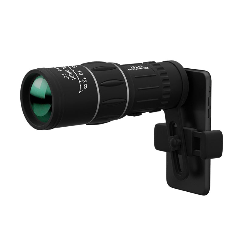 Portable 500x High Magnification Monocular Telescope with Tripod and Phone Holder