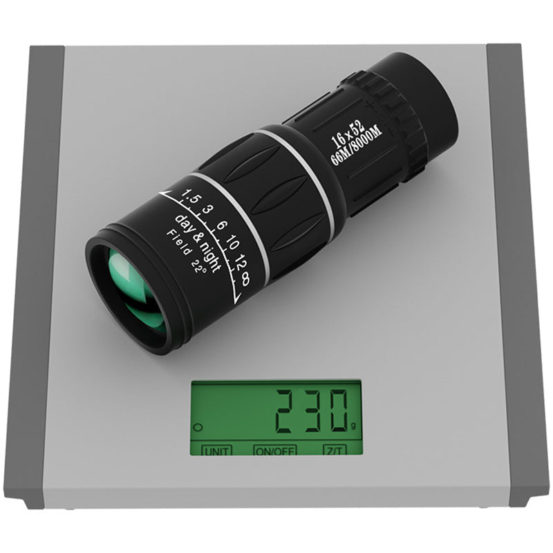 Portable 500x High Magnification Monocular Telescope with Tripod and Phone Holder