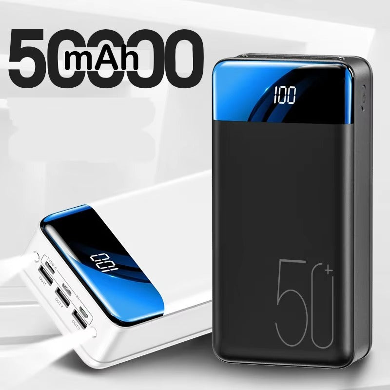 50,000mAh Fast Charging Portable Power Bank with Display