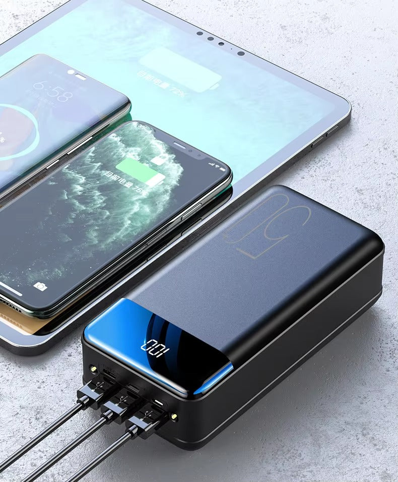 50,000mAh Fast Charging Portable Power Bank with Display
