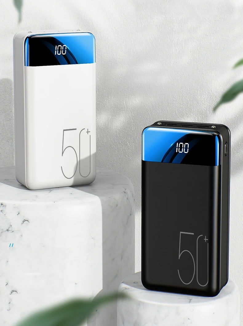 50,000mAh Fast Charging Portable Power Bank with Display