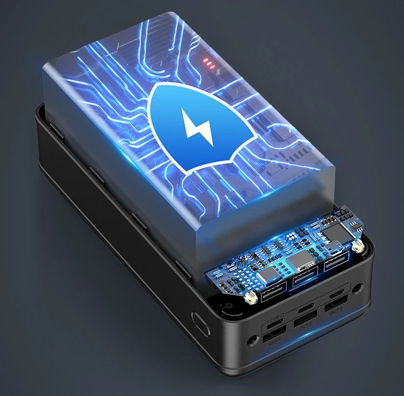50,000mAh Fast Charging Portable Power Bank with Display